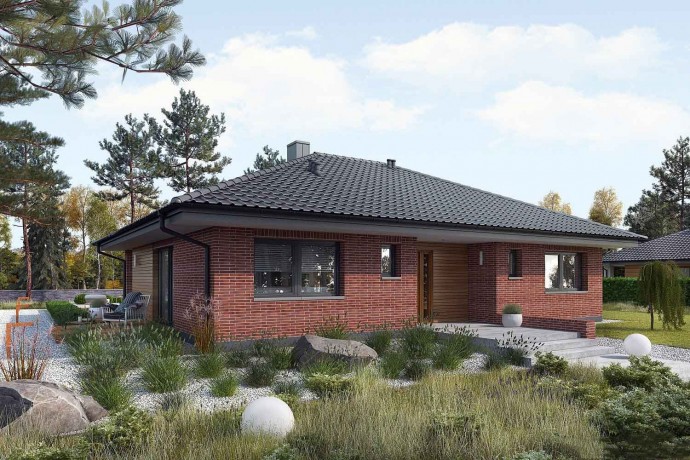 Maison ossature bois kit C24 / plan de maison "MINI 4" 120 m² 3CH / Isolation par l'extérieur RE 2020