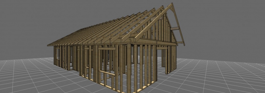 Visite virtuel 3D maison ossature bois
